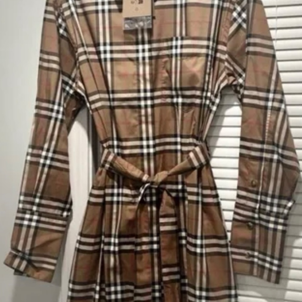 Burberry Shirt Dress NWT - Picture 2 of 3